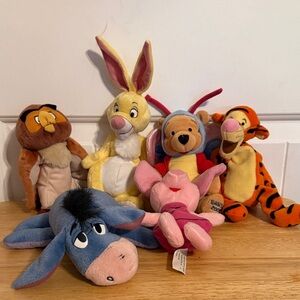 Winnie the Pooh Plush Toy Set – Multicolor Kids Toys